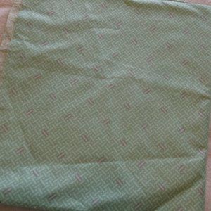 Jay Yang Design Green Geometric Fabric Upholstery